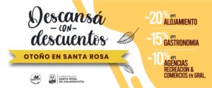 Lee más sobre el artículo “Descansá con Descuentos”: promo para vivir el otoño en Santa Rosa