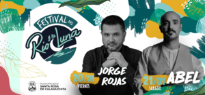 Dónde adquirir las entradas para los shows de Abel Pintos y Jorge Rojas en el Festival del Río y la Luna.